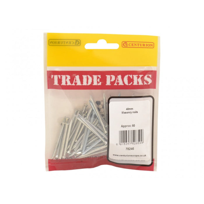 Masonry Nails - 40mm (60 PK)