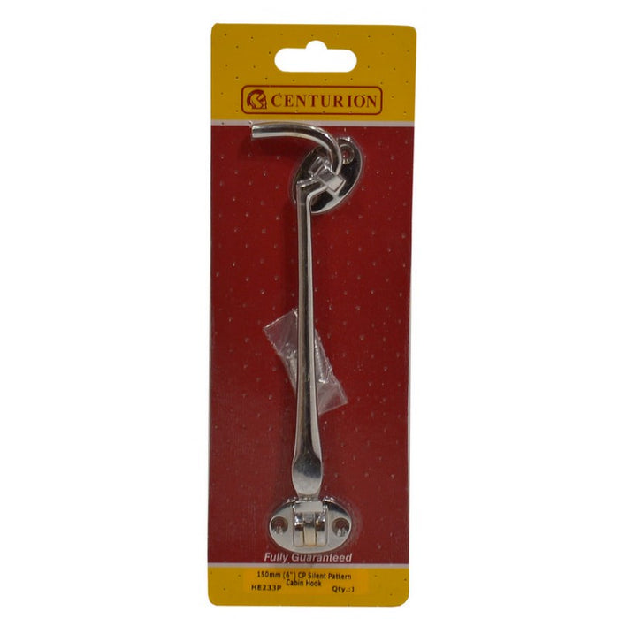 150mm (6") CP Silent Pattern Cabin Hook