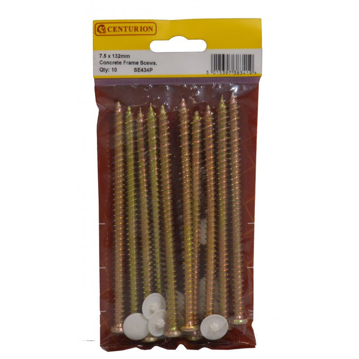 7.5mm x 132mm Concrete Frame Screws