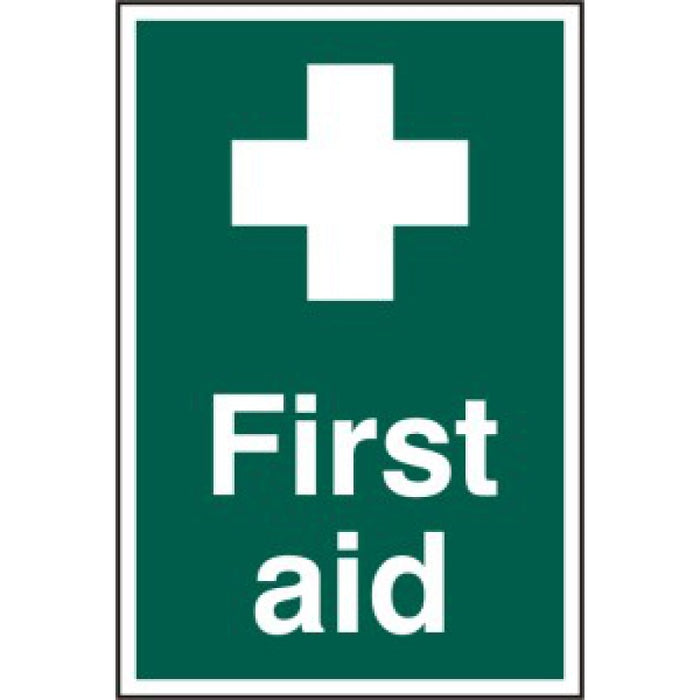 First aid - PVC (200 x 300mm)