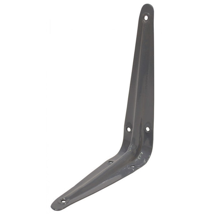 150 x 125mm (6"x5") Grey London Type Shelf Bracket