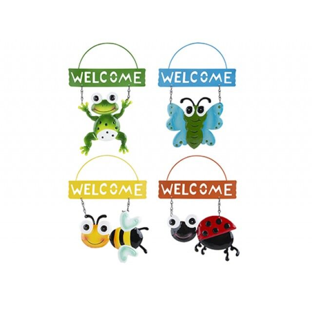 Metal Welcome Sign