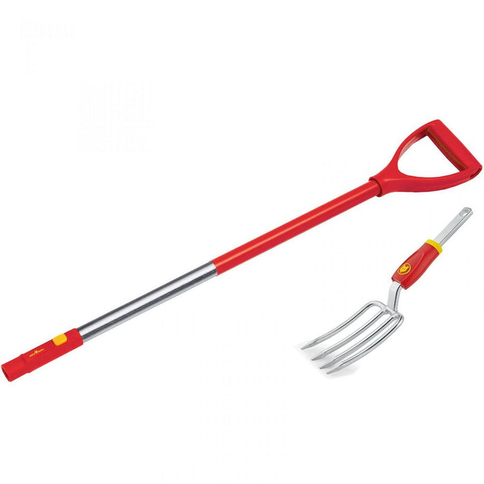 Wolf Garten Multi-Change D-Grip Handle Hand Fork