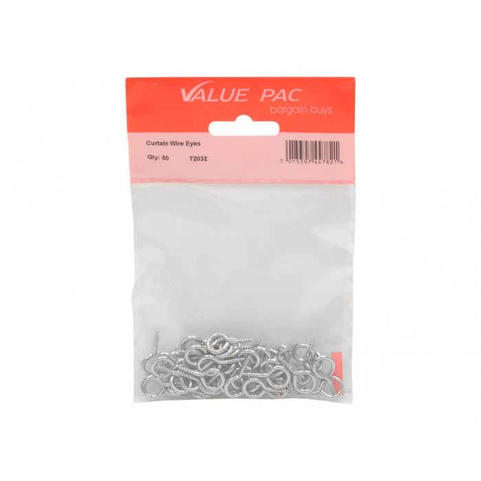 22mm x 2mm Curtain Wire Eyes