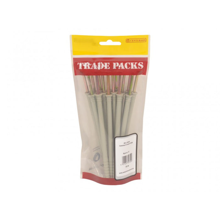 Hammer In Frame Fixings - ZP - M8 x 140mm (15 PK)
