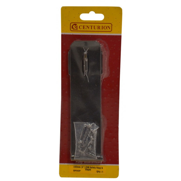 150mm (6") EXB Safety Hasp & Staple