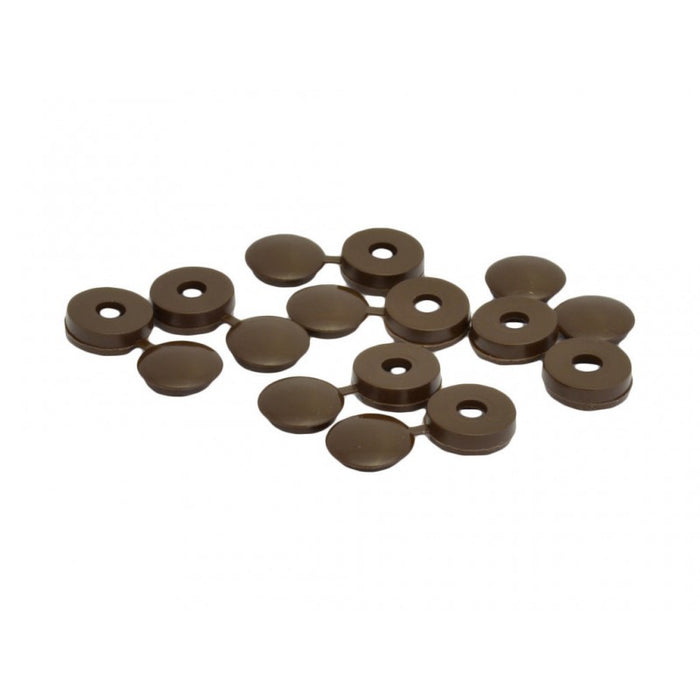 Brown Hinged Screw Covers