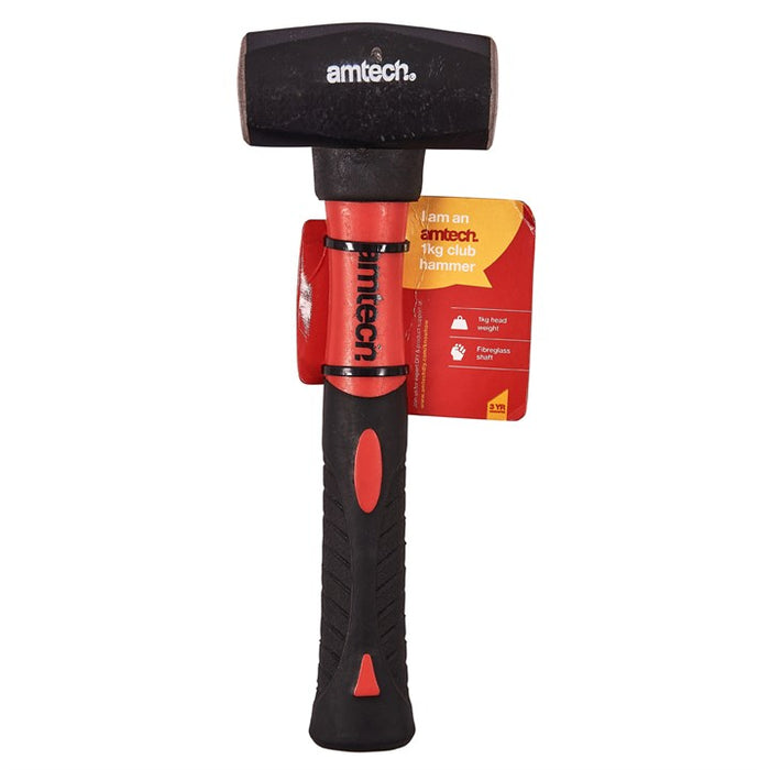1kg Club Hammer - Fibreglass Shaft