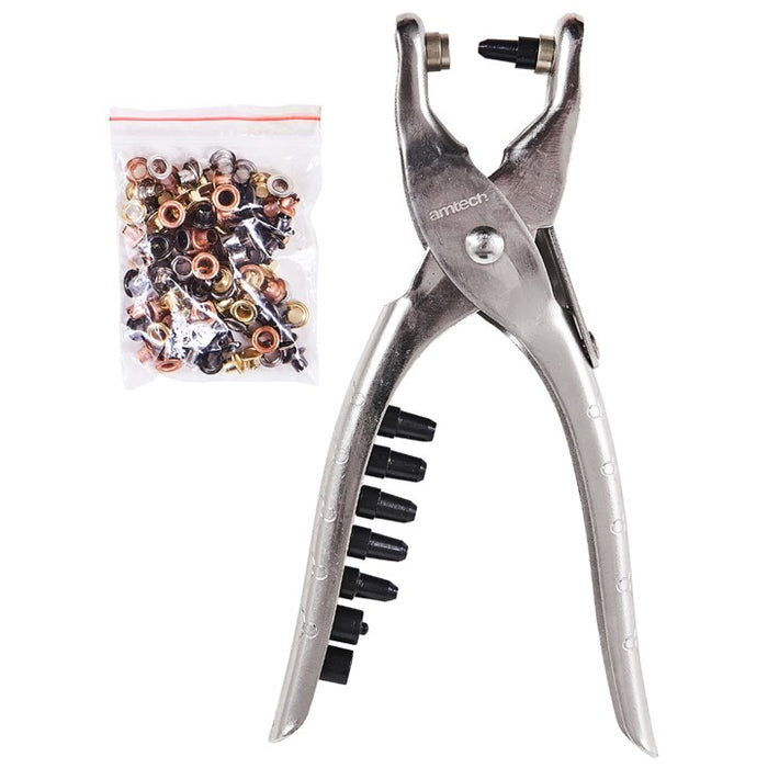 Interchangeable Hole Punch & Eyelet Plier