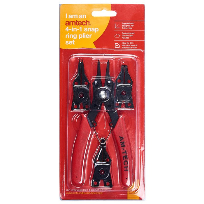 4-In-1 Snap Ring Pliers