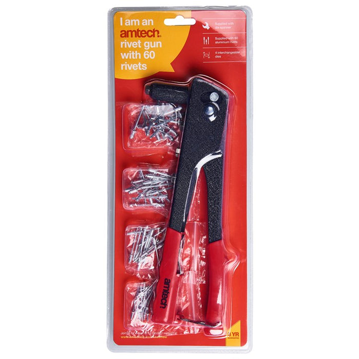 Rivet Gun With 60 Rivets