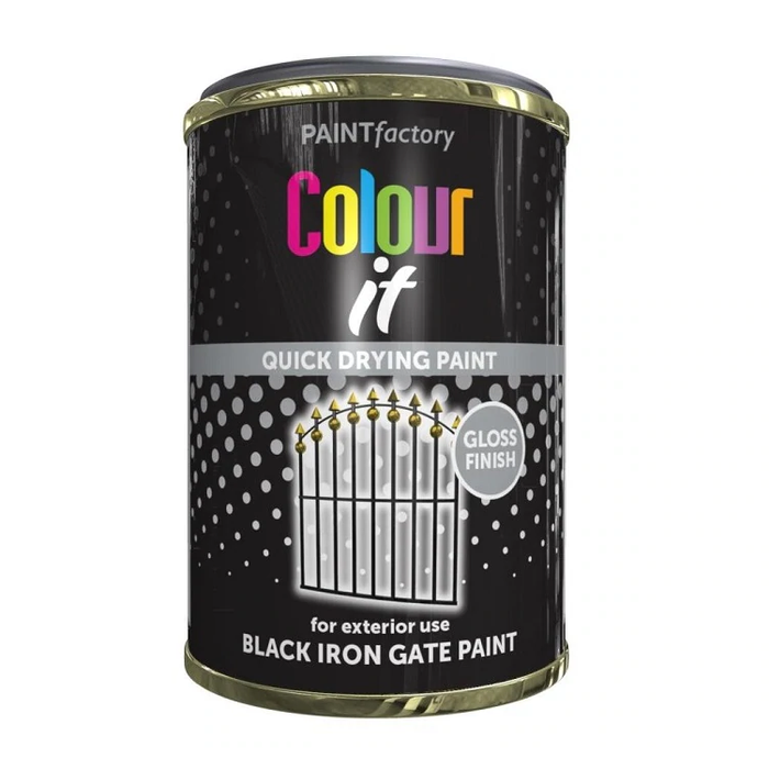 Quick Drying Paint - 300ml Black Iron Gate