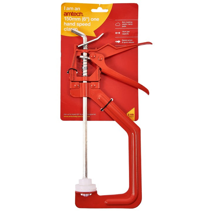 6" One Hand Speed Clamp