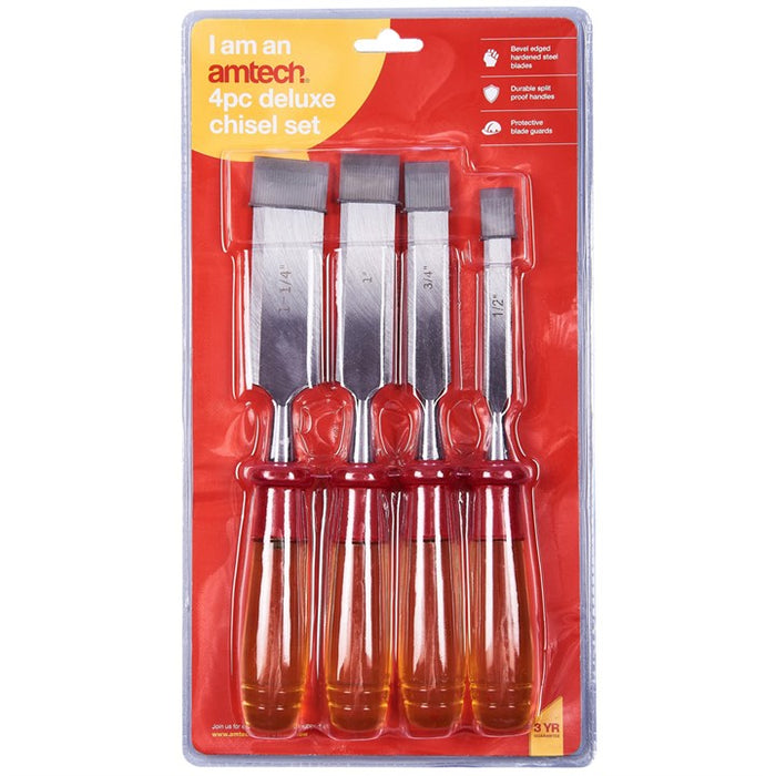 4pc Chisel Set