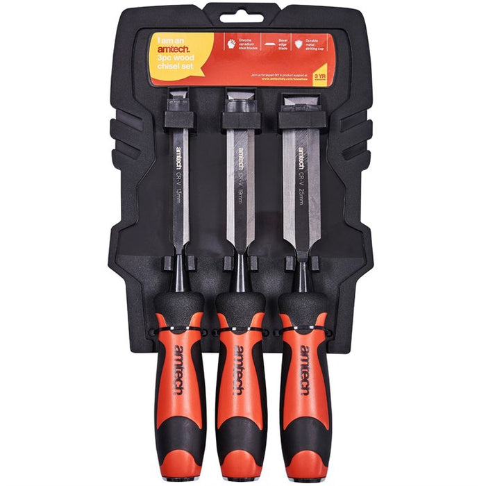 3pc Chisel Set