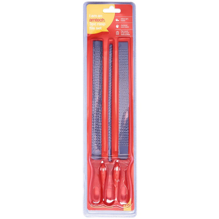 3pc Rasp File Set