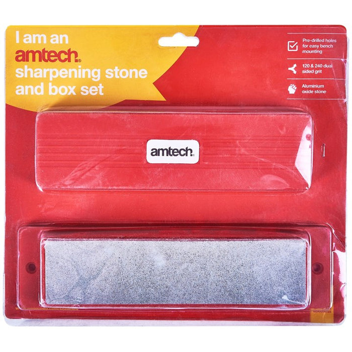 8" Sharpening Stone And Box Set