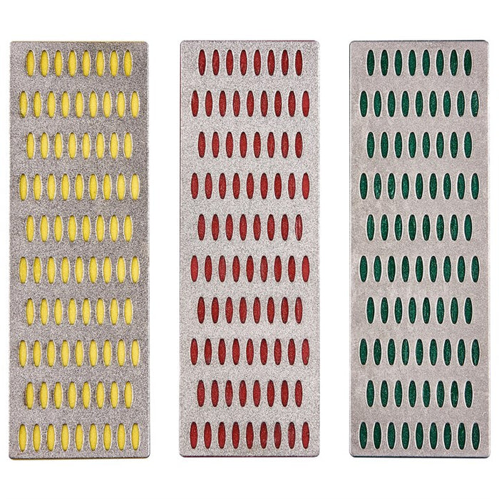 3pc Diamond Stone Sharpening Set