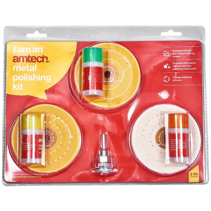 3pc Metal Polish Set