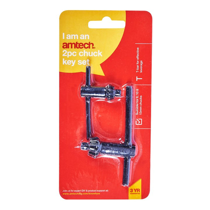 2pc Chuck Key Set