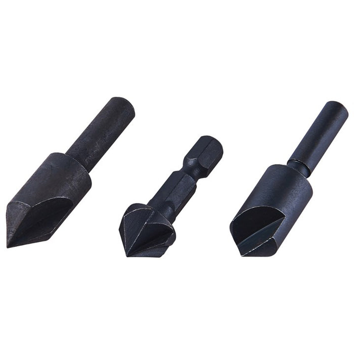 3pc Countersink Bit Set