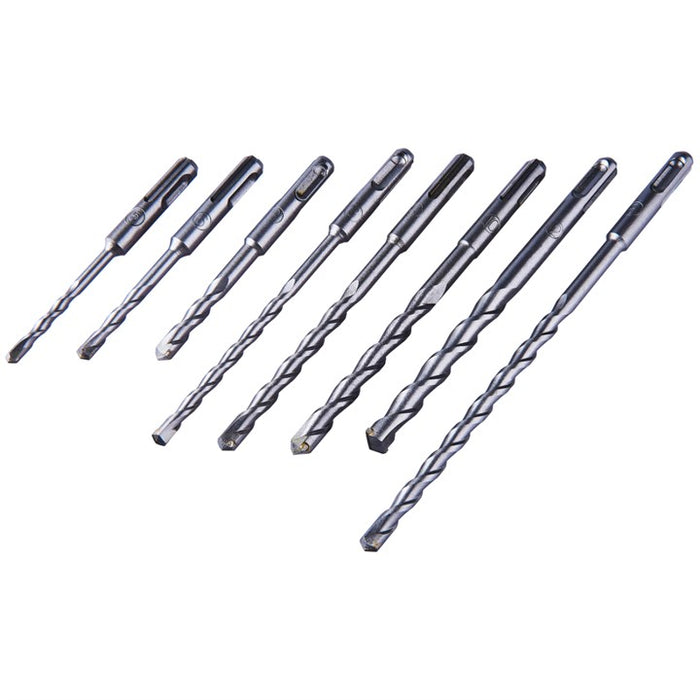 8pc Sds Drill Bit Set