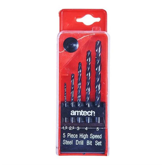 5pc Hss Drill Set