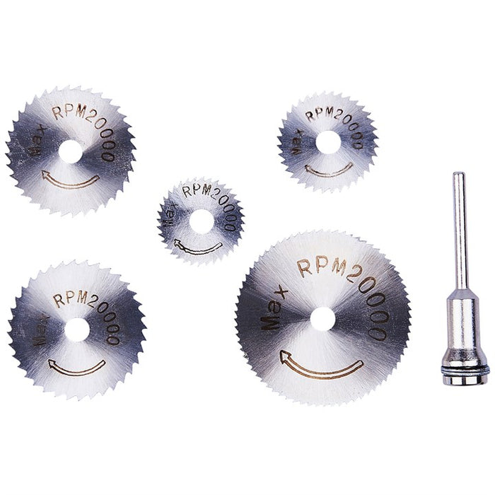 6pc Hss Saw Discs
