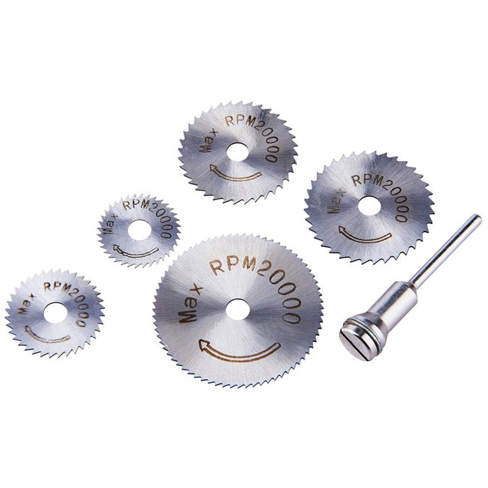 6pc Hss Saw Discs