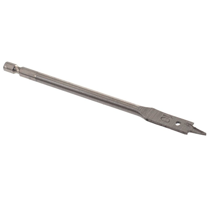 10mm X 152mm Quick Change Flat Wood Bit