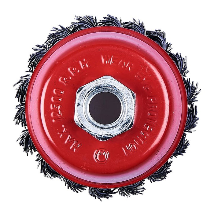 3" (80mm) Twist Knot Wire Cup Brush