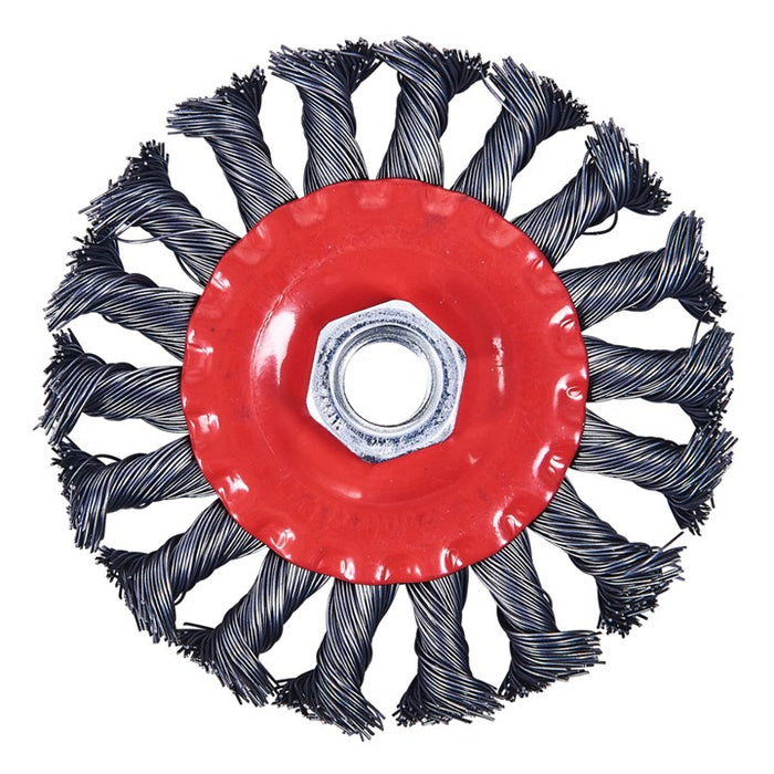4" (100mm) Twist Knot Wire Wheel