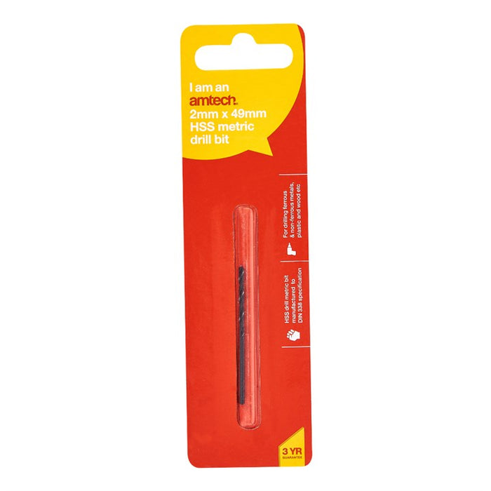 Hss Metric Drill Bit 2mm X 49mm