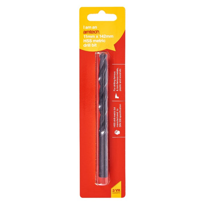Hss Metric Drill Bit 11mm X 142mm
