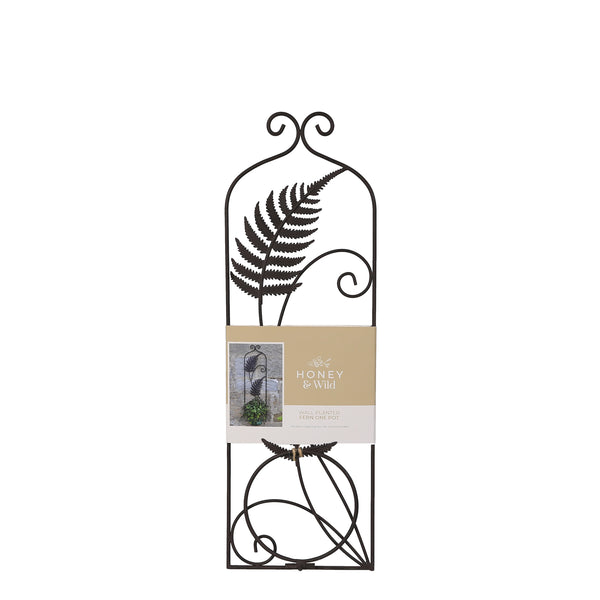 Fern Metal Wall Pot Holder