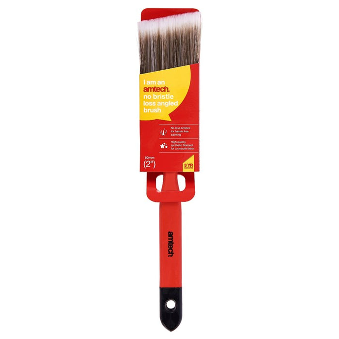 50mm (2") No Bristle Loss Angled Brush  - Soft Handle