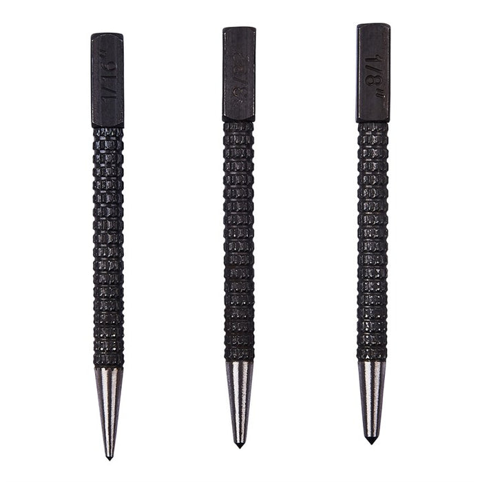 3pc Centre Punch Set