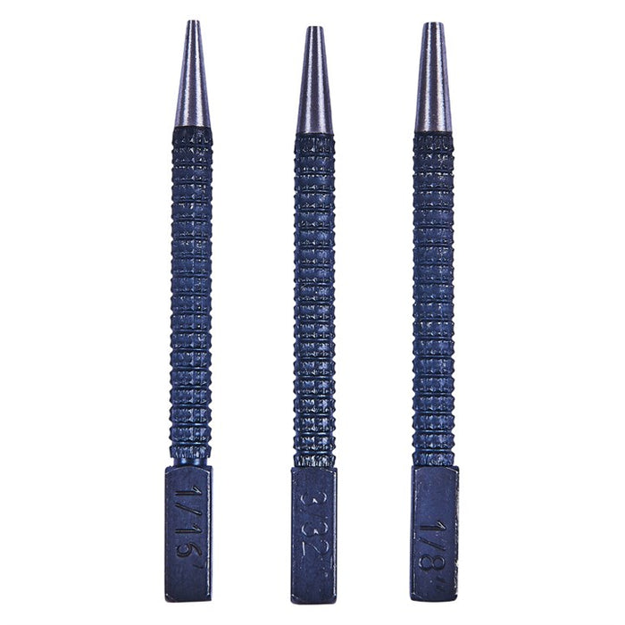 3pc Nail Punch Set