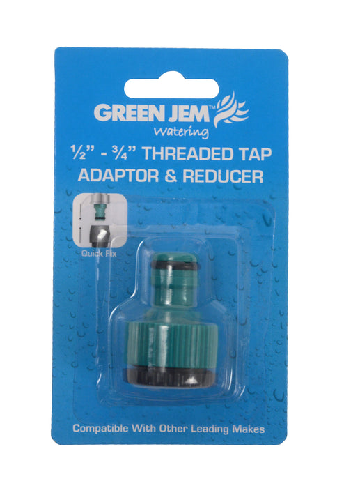 1/2" - 3/4" Treaded Tap Adapter & Reducer