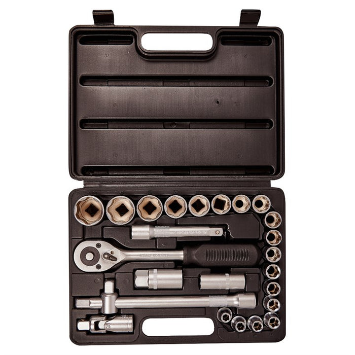 25pc 1/2" Drive Socket Set