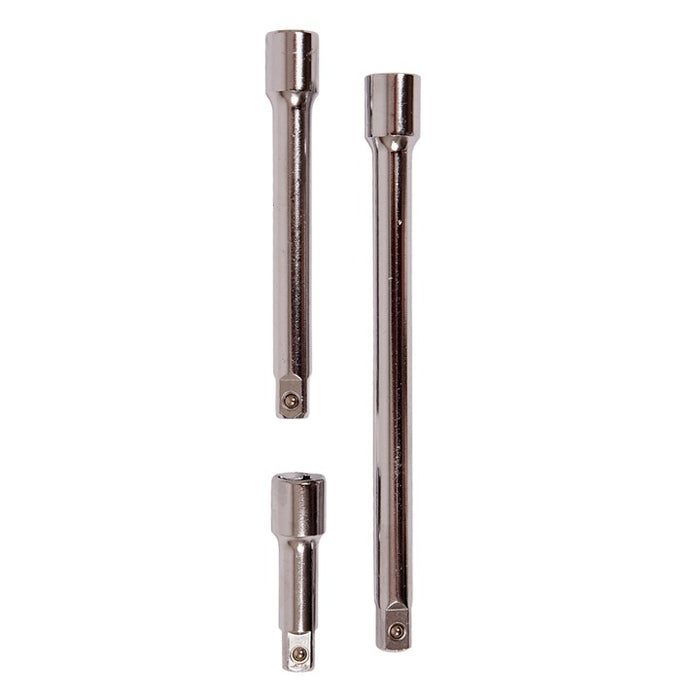 3pc 1/2''Drive  75, 150, 225mm  Extension Bar Set