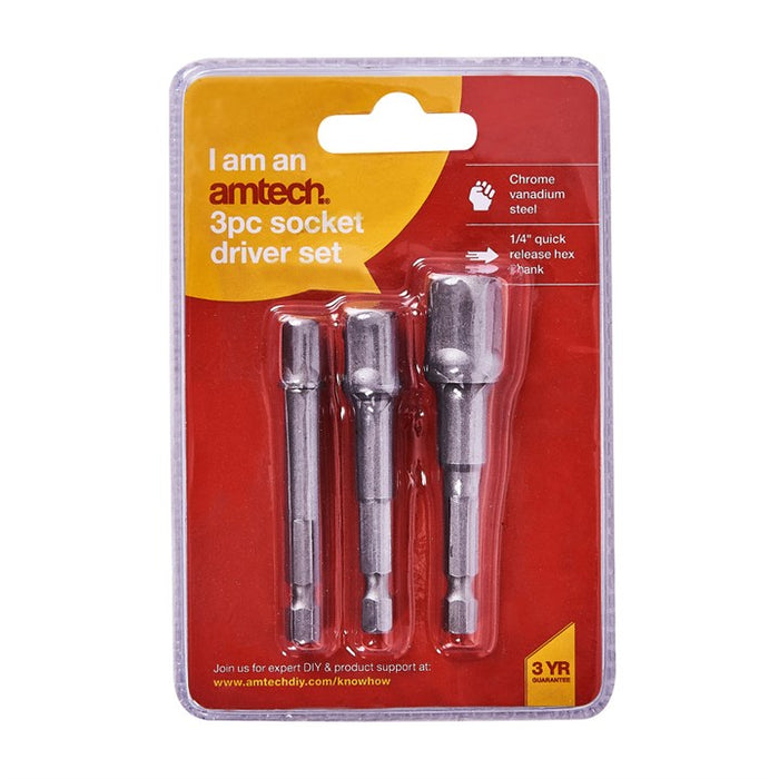 3pc Socket Driver Set