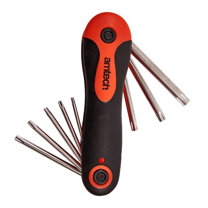 8pc Folding Torx Key Set