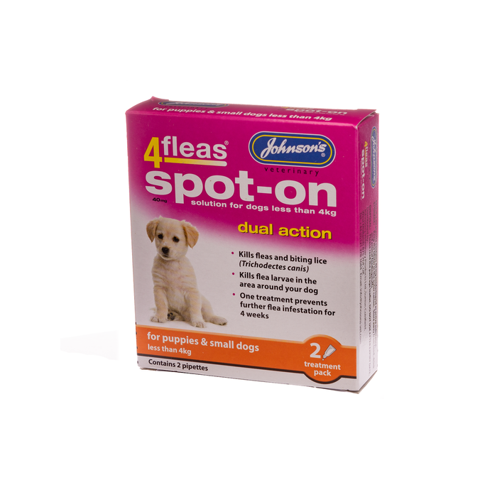 4Fleas Spot-On Dual Action Twin Pack