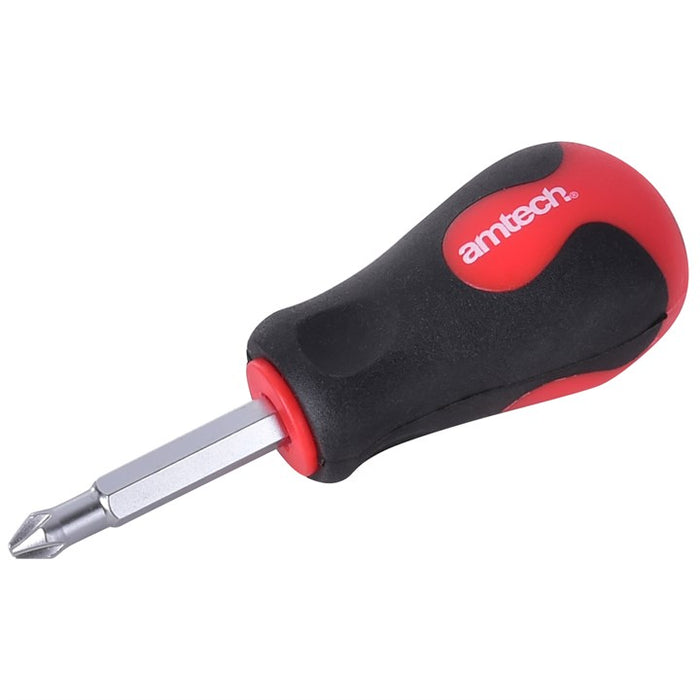 6-in-1 Stubby Multi-Head Screwdriver