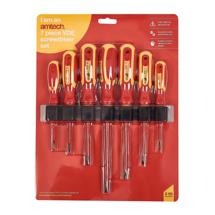 7pc Vde Screwdriver Set