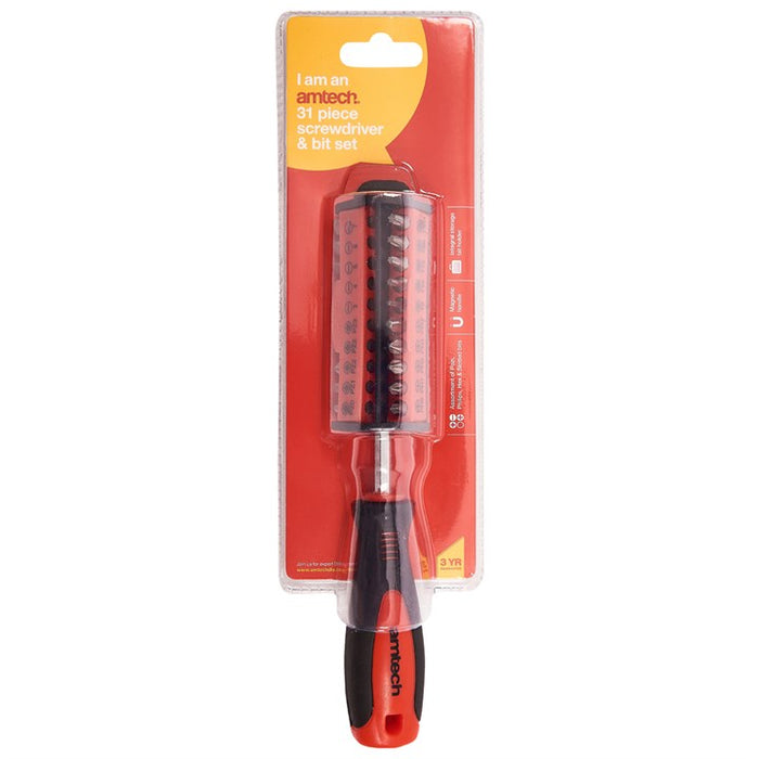 31pc Screwdriver And Bit Set