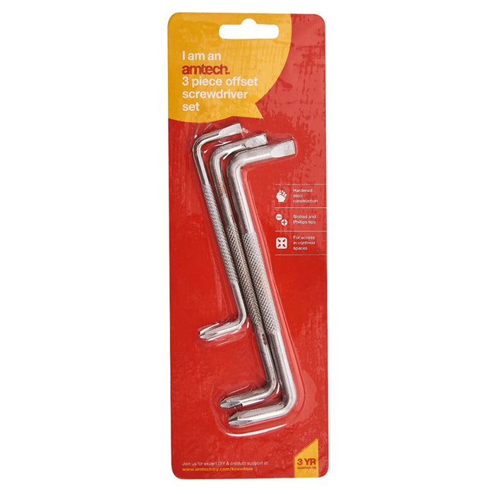 3pc Offset Screwdriver Set