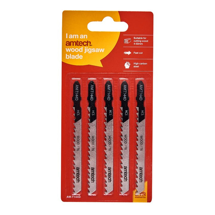 5pc Wood Jigsaw Blade Set (AMT144 D)