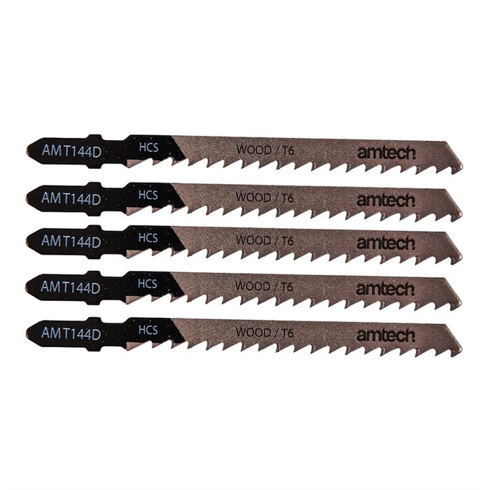 5pc Wood Jigsaw Blade Set (AMT144 D)